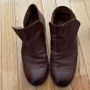 Frye brown booties